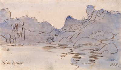 Philae av Edward Lear