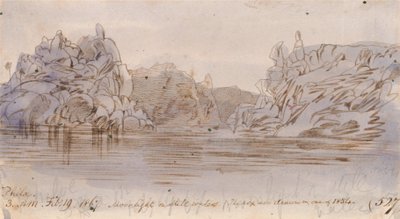Philae av Edward Lear