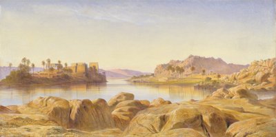 Philae, Egypten av Edward Lear