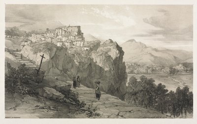 Rocca Giovane av Edward Lear