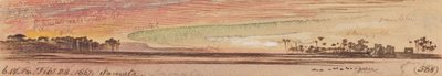 Samata; kl. 18.15, den 28 februari 1867 (568) av Edward Lear
