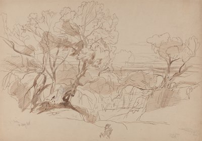 Santa Decca, Korfu, 28 maj 1848 (126) av Edward Lear