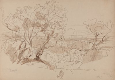 Santa Decca, Korfu, 28 maj 1848 (126) av Edward Lear