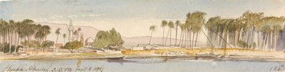 Sheikh Abadeh, kl. 15.15 den 6 januari 1867 (84) av Edward Lear