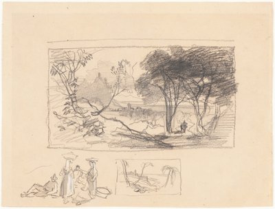 Skisser från Italien [framsidan] av Edward Lear