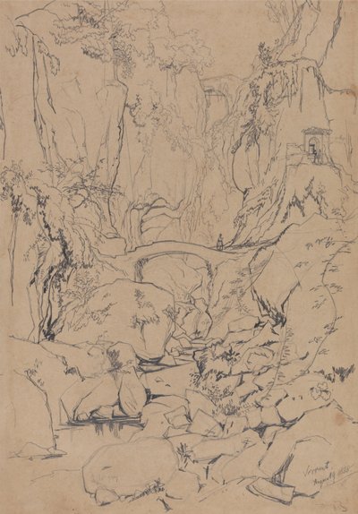 Sorrento av Edward Lear