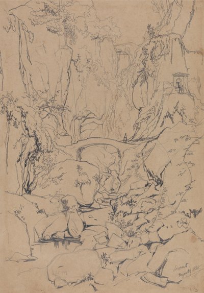 Sorrento av Edward Lear