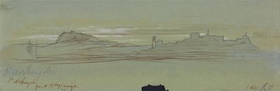 St. Archangelo, från järnvägsvagnen av Edward Lear