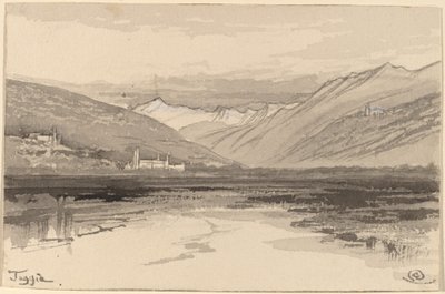 Taggia, 18841885. av Edward Lear