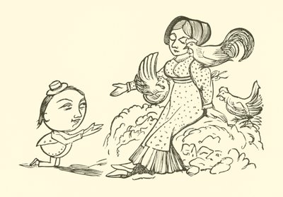 Uppvaktningen av Yonghy-Bongy-Bo (gravyr) av Edward Lear