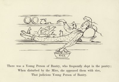 Det var en ung person från Bantry, som ofta sov i skafferiet av Edward Lear
