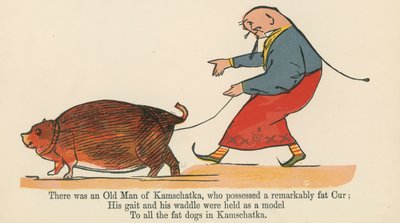 Det var en gammal man från Kamchatka, som hade ett anmärkningsvärt fettsnitt, från 