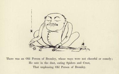 Det fanns en gammal person från Bromley, vars sätt inte var glatt eller vackert av Edward Lear