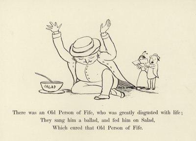 Det fanns en gammal person av Fife, som var mycket avsky för livet av Edward Lear
