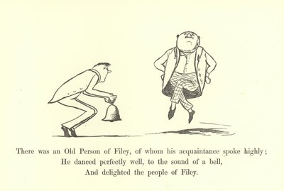Det fanns en gammal person från Filey, som hans bekanta talade mycket om. av Edward Lear