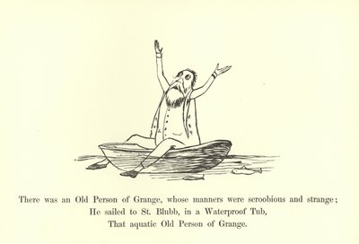 Det fanns en gammal person från Grange, vars sätt var scroobious och konstigt av Edward Lear