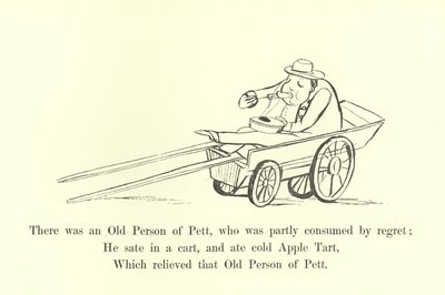 Det fanns en gammal person från Pett, som delvis var förtärd av ånger av Edward Lear