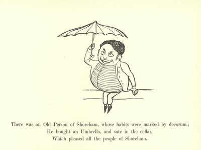 Det fanns en gammal person i Shoreham, vars vanor var präglade av dekorum av Edward Lear