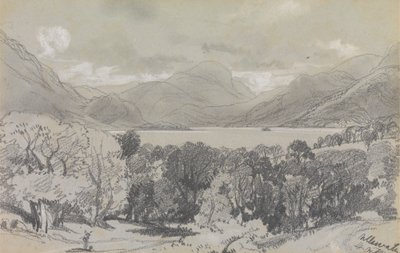 Ullswater, 14 oktober 1836 av Edward Lear