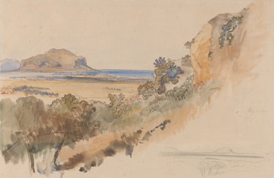 Utsikt nära Palermo av Edward Lear
