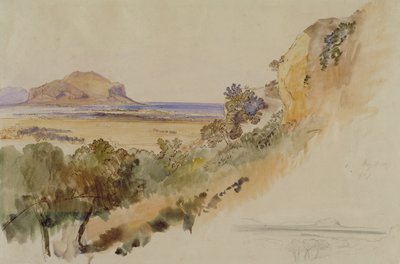 Utsikt nära Palermo av Edward Lear