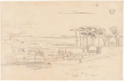 Villa Pamphili av Edward Lear