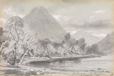 Yewbarrow, Wastwater, 16 september 1836 av Edward Lear