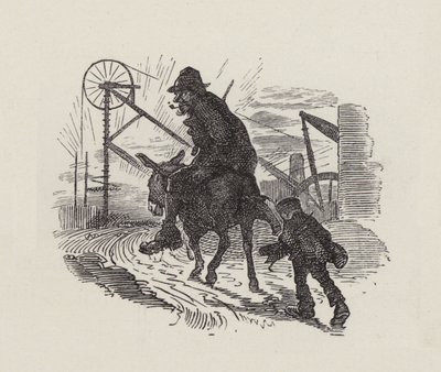 Illustration för The Water-Babies av Charles Kingsley (gravyr) av Edward Linley (after) Sambourne