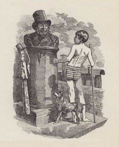Illustration för The Water-Babies av Charles Kingsley (gravyr) av Edward Linley (after) Sambourne