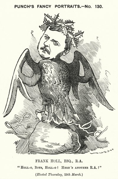Punch tecknad: (gravyr) av Edward Linley (after) Sambourne