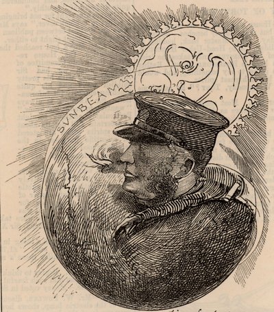 Tecknad film av Thomas Brassey av Edward Linley Sambourne