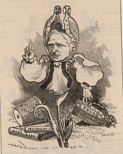 Edward White Benson av Edward Linley Sambourne