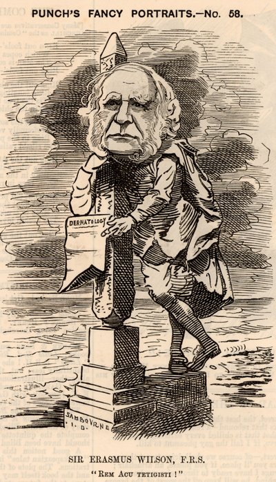 Erasmus Wilson (1809-1884) av Edward Linley Sambourne