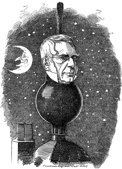 George Biddell Airy 1801-1892, engelsk astronom och geofysiker, 1883 av Edward Linley Sambourne