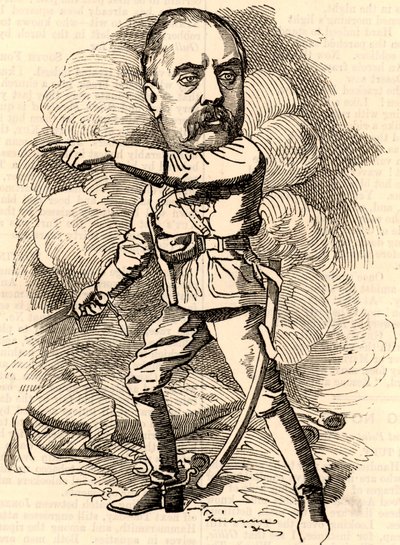 Gerald Graham (1831-1899) engelsk arméofficer som tjänstgjorde i Royal Engineers av Edward Linley Sambourne
