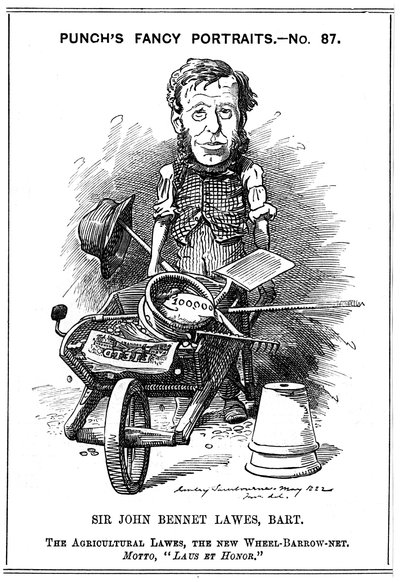 John Bennett Lawes, engelsk jordbrukare, 1882. av Edward Linley Sambourne