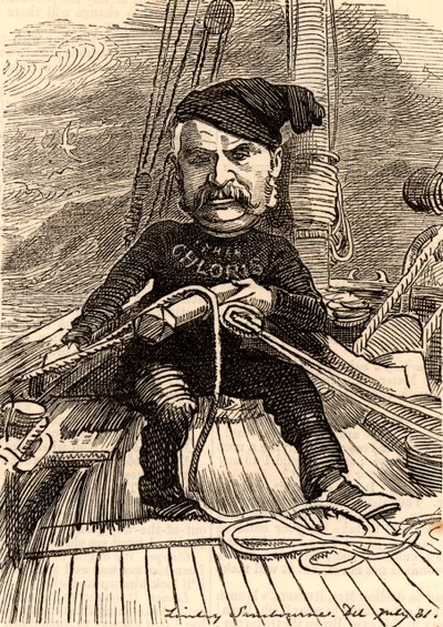 William Schwenck Gilbert (1836-1911) av Edward Linley Sambourne
