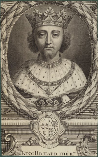 Porträtt av kung Richard II av England av Edward Lutterell