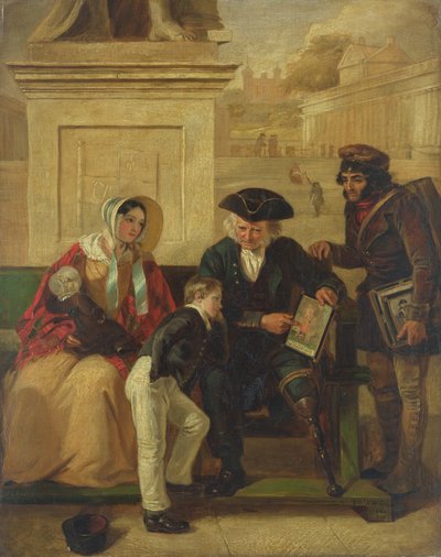 Veteranen från Aboukir, 1844 av Edward Matthew Ward
