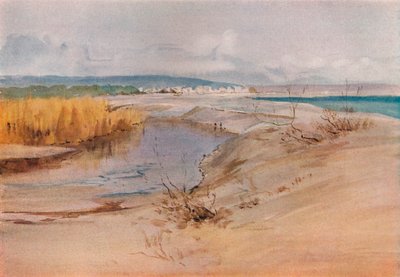 Utsikt över Cagnes, c1899 av Edward Millington Synge