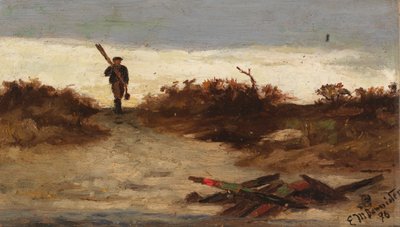Fiskare vid vattnet, 1886. av Edward Mitchell Bannister