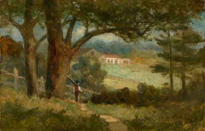 Hemåt, 1895. av Edward Mitchell Bannister