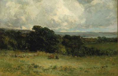 Trevliga betesmarker av Edward Mitchell Bannister