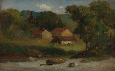 Rocky Farm, Newport av Edward Mitchell Bannister