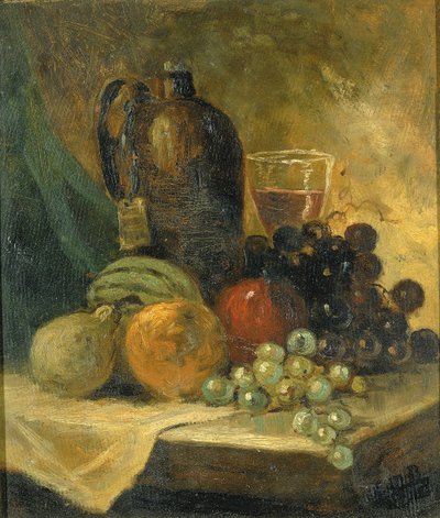 Stilla liv av Edward Mitchell Bannister