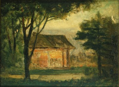 Den gamla hembygdsgården av Edward Mitchell Bannister