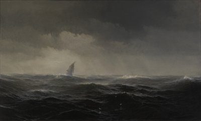 Havet, 1870. av Edward Moran