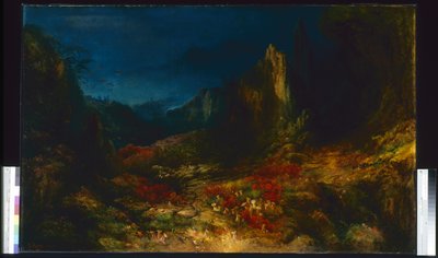 The Valley In The Sea (olja på duk) av Edward Moran