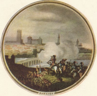 Erövring av Badajoz, 1815, 1910 av Edward Orme