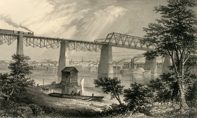 "Staden Louisville", 1874. av Edward Paxman Brandard